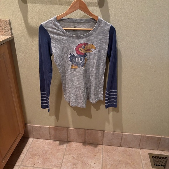 Jay hawks woman's size small long sleeve tee shirt - Picture 2 of 6